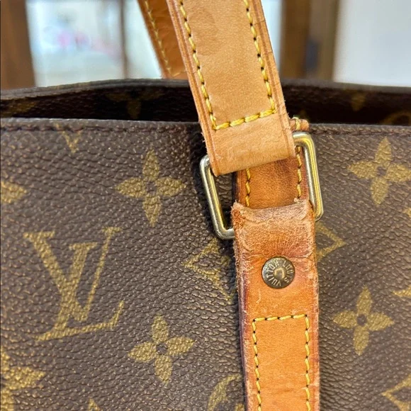 Louis Vuitton Brown Monogram Sac Shopping tote - Picture 6 of 16